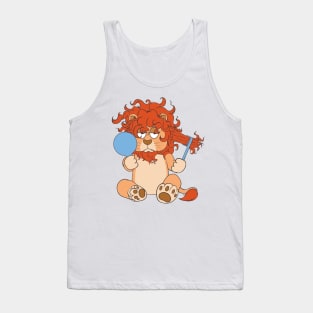 bad hair day plushie lion Tank Top